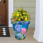 Briarwood Lane Colorful Hydrangeas Large Planter - Image 2
