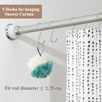 30 Pack 3.7 inch Metal S Hooks Steel S Hooks Plants Hanging Hangers - Image 5