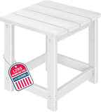 LZRS Adirondack Square Outdoor Side Table by LZRSPET