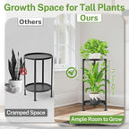 iDavosic.ly 2 Tier Plant Stand Indoor - Image 5