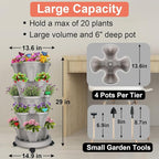 DUNCHATY Stackable Planter, Vertical Strawberry Planter - Image 3
