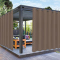 PureFit Outdoor Curtains for Patio Waterproof Weatherproof, UV and Fade by PureFit