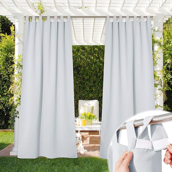 NICETOWN Outdoor Patio Curtain Waterproof by NICETOWN