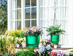 Josteve 5.2/8.2 Inch 2 Pcs Self Watering Hanging Planter Indoor Plant Pots - Image 3