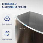 10 X 13 FT Cantilever Patio Umbrella - Image 9