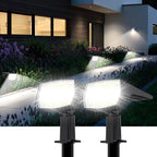 Fabrito 72 LEDs Solar Spot Lights Outdoor Waterproof, 3 Modes Landscape - Image 8