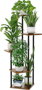 Bamworld Plant Stand Indoor Tall Plant Shelf by Bamworld