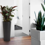 Worth 2 Pack 28" Tall Narrow Metal Planter - Image 4
