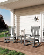HDPE Rocking Chair Outdoor Set of 6 - Image 6