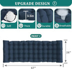 UDPATIO Oversized Zero Gravity Chair Set of 2, 33In XXL Patio Reclining Chair - Image 3