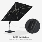 PURPLE LEAF 10 Feet Patio Umbrella - Image 7