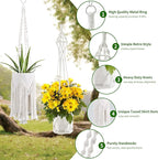Macrame Plant Hangers - Image 2