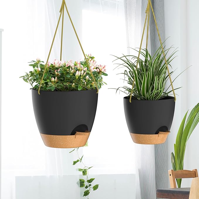 ZMTECH 10 Inch Hanging Planters - Image 6