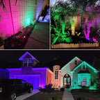 Landscape Lighting, 24W RGB Spot Lights Outdoor - Image 2