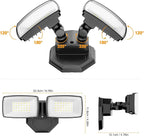 Onforu 3200LM Flood Lights Outdoor, 32W 6500K LED Security Light Manual Switch - Image 8