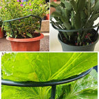Mwellewm 10 Pack Plant Support Plant Stakes Metal Half Round Search Support - Image 2