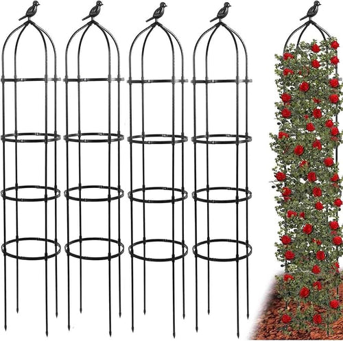 4-Pack 6FT Garden Obelisk Trellis by TCBWFY