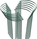 HiGift 12 Pack Plant Stakes for Indoor Plants, Metal Garden Peony Support Cages by HiGift