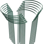 HiGift 12 Pack Plant Stakes for Indoor Plants, Metal Garden Peony Support Cages by HiGift