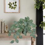 17.7" Artificial Plants Indoor Home Decor, Fake Potted Silk Plants - Image 6