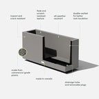 Veradek Block Series Long Box Planter - Image 2