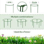 LEOBRO 6 Pack Plant Support Plant Stakes, Metal Peony Support, Garden Plant - Image 7
