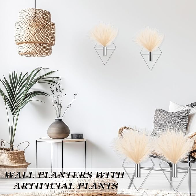 2 Pieces Wall Decor Hanging Planters - Image 5