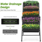 SEJOV 2 Pack Vertical Raised Garden Bed, 5-Tier Vertical Garden Planter - Image 4