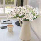 24 White Bundles Artificial Flowers - Image 4
