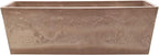 Arcadia Garden Products U65TP Plastic/Stone/Wood Composite Simplicity Window Box - Image 2