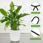 4 Pcs Small Metal Trellis for Potted Plants, Mini Trellis for Potted Plant - Image 4