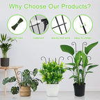 4P Plant Trellis for Potted Plants, Larger 23in Garden Trellis for Climbing - Image 5