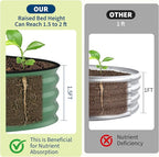 Garvee 6 Pack Galvanized Raised Garden Bed, Rust-Resistant Raised Garden Beds - Image 3