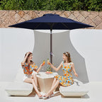 JEAREY 7.5FT Patio Umbrella Outdoor Market Umbrella - Image 2