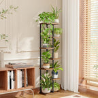 Bamworld Tall Plant Stand Indoor, 7 Tier Plant Shelf - Image 6