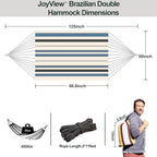 JoyView Brazilian Double Hammock - Image 2