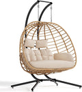 SWITTE Double Hanging Egg Chair by SWITTE