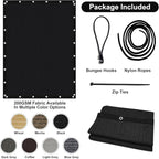 Artpuch 90% Sun Shade Cloth, 10 x 20 FT Pergola Shade Cover Canopy - Image 7