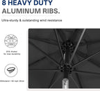 ABCCANOPY 10FT Durable Solar Led Patio Umbrellas - Image 7