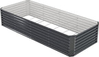 8x2x2FT Galvanized Raised Garden Bed, Galvanized Planter Boxes Outdoor - Image 8