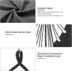Hammock Chair, Hanging Rope Swing Seat - Image 5