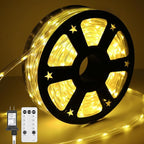 50FT 360 LED Waterproof Rope Lights Outside by Soiarllt