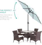 Best Choice Products 7.5ft Heavy-Duty Round Outdoor Market Table Patio Umbrella - Image 2