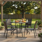 Tangkula 35 Inch Patio Dining Table - Image 5