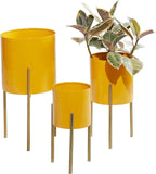Deco 79 Metal Indoor Outdoor Planter Large Planter Pot by Deco79