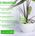8 Pcs Plant Watering Globes Self Watering Planter Insert Plants Top Fill Water - Image 2
