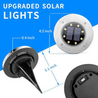 SOLPEX Solar Lights Outdoor Waterproof, 20 Pack Solar Ground Lights, Solar - Image 6