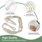 41.5 Inch Macrame Plant Hanger Indoor Outdoor - Image 4