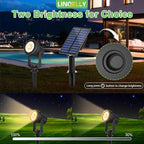 Solar Spotlights Outdoor Waterproof, Warm White Landscape Spotlights, - Image 4