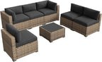 Aoxun Patio Furniture Sets, 7-Piece Outdoor Patio Furniture - Image 8
